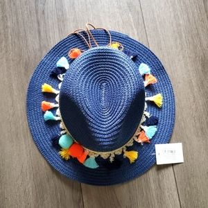 Blue Straw Hat
